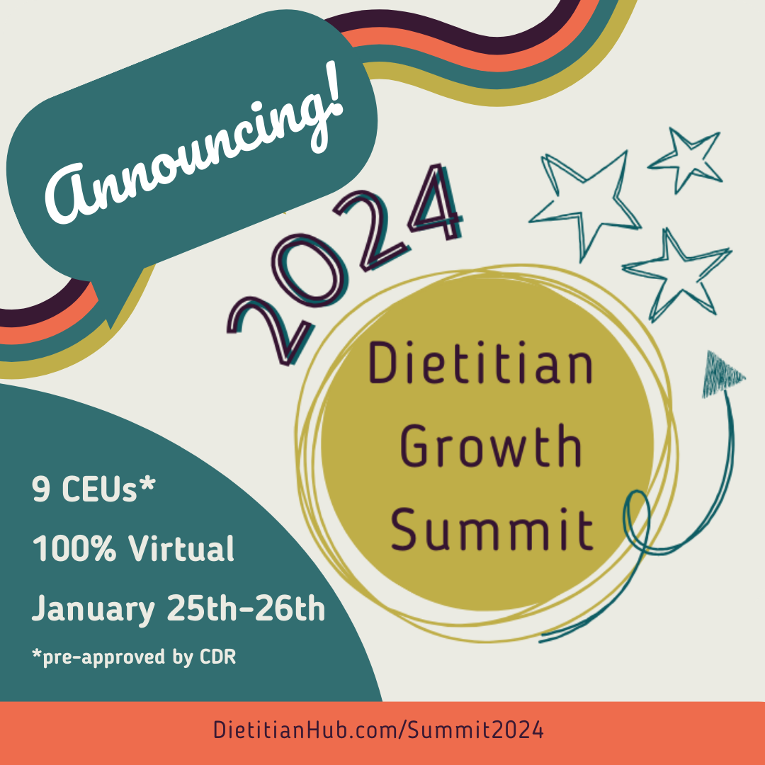 2024 Dietitian Growth Summit